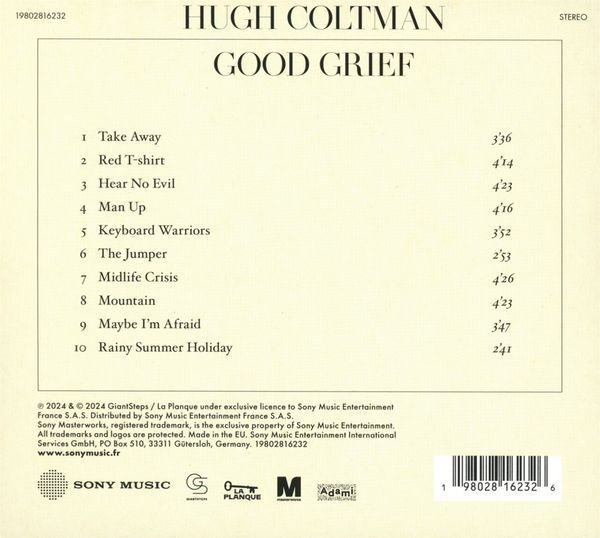 COLTMAN HUGH – GOOD GRIEF CD