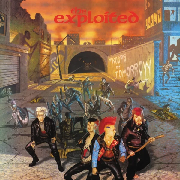 EXPLOITED – TROOPS OF TOMORROW gatefold vinyl LP