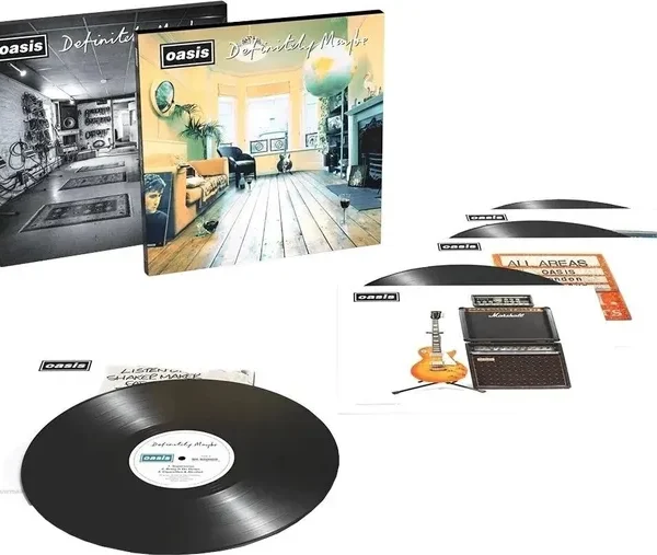 OASIS – DEFINITELY MAYBE deluxe  30 anniversary LP4