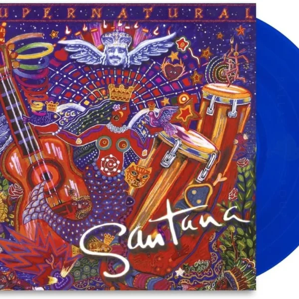 SANTANA – SUPERNATURAL blue vinyl LP