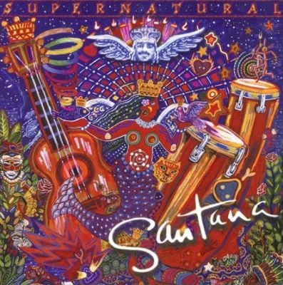 SANTANA – SUPERNATURAL blue vinyl LP