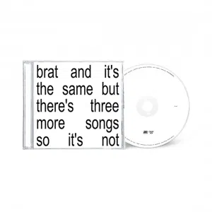 Charli XCX – Brat and it’s the same but there’s three more songs so it’s not (CD jewelcase)