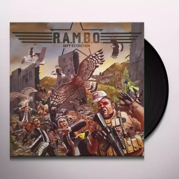 R.A.M.B.O. – DEFY EXTINCTION neon yellow vinyl LP