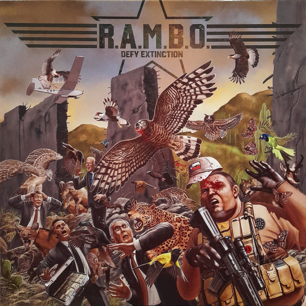 R.A.M.B.O. – DEFY EXTINCTION neon yellow vinyl LP