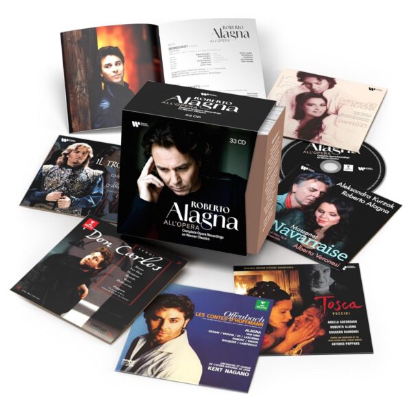 ALAGNA ROBERTO – ALL’OPERA: COMPLETE OPERA RECORDINGS ON WARNER CD33