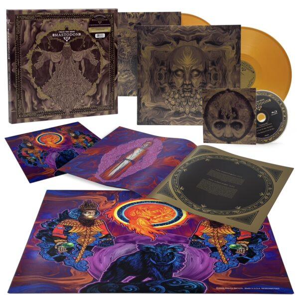 MASTODON – CRACK THE SKYE 15th anniversary deluxe gold vinyl LP2/BRD