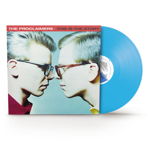 PROCLAIMERS – THIS IS THE STORY ltd curacao blue vinyl LP