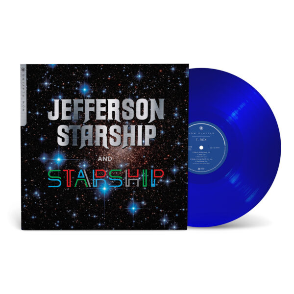 JEFFERSON STARSHIP/STARSHIP – NOW PLAYING cobalt transparent vinyl LP