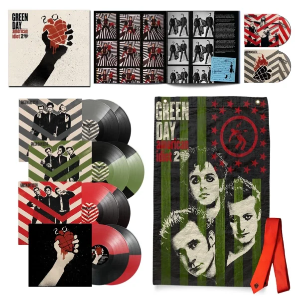 GREEN DAY – AMERICAN IDIOT 20th anniversary super deluxe ltd LP8+2BRD