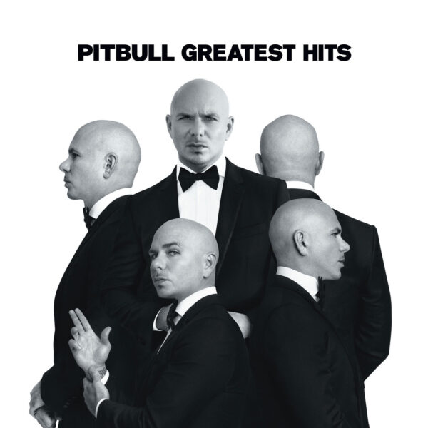 PITBULL – GREATEST HITS silver & black vinyl LP