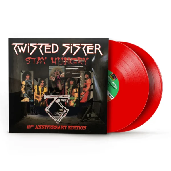 TWISTED SISTER – STAY HUNGRY 40th anniversary blood red vinyl LP2