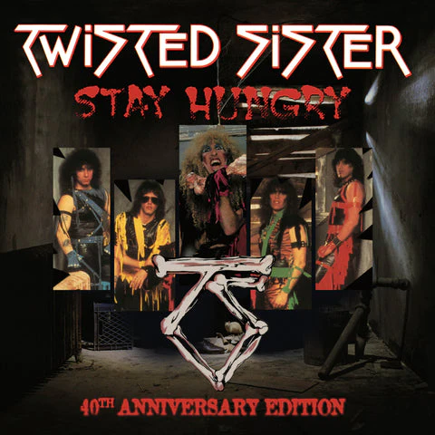 TWISTED SISTER – STAY HUNGRY 40th anniversary blood red vinyl LP2