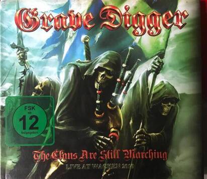 GRAVE DIGGER – CLANS ARE STILL MARCHING: LIVE AT WACKEN 2010 CD/DVD