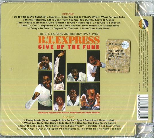 B.T. – EXPRESS – GIVE UP THE FUNK: ANTHOLOGY CD2