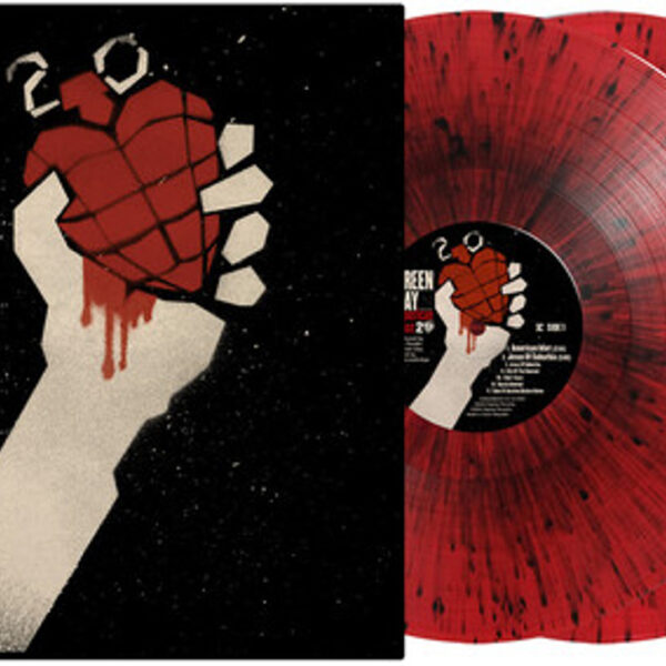 GREEN DAY – AMERICAN IDIOT 20th anniversary red & black splatter vinyl LP2