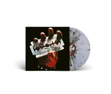 JUDAS PRIEST – BRITISH STEEL black & white splatter LP