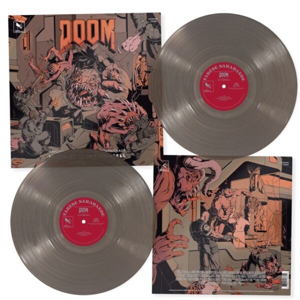 O.S.T. – DOOM black ice vinyl LP2