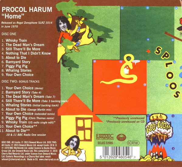 PROCOL HARUM – HOME LTD CD2