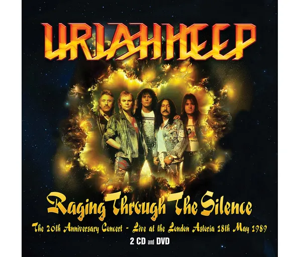 URIAH HEEP – RAGING THROUGH THE SILENCE CD2DVD