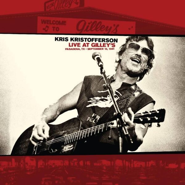 KRISTOFFERSON KRIS – LIVE AT GILLEY’S red & white vinyl LP