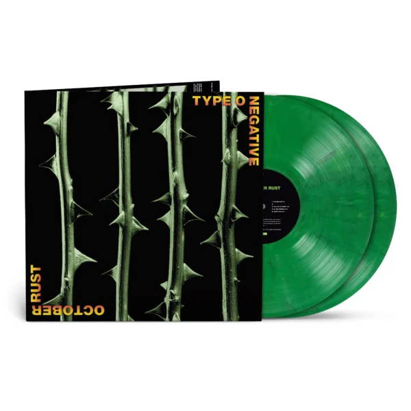 TYPE O NEGATIVE – OCTOBER RUST green/black marble vinyl LP2