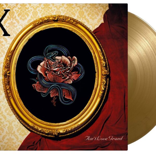 X – AIN’T LOVE GRAND gold vinyl LP