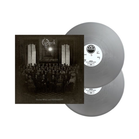 OPETH – LAST WILL AND TESTAMENT silver opaque vinyl LP2