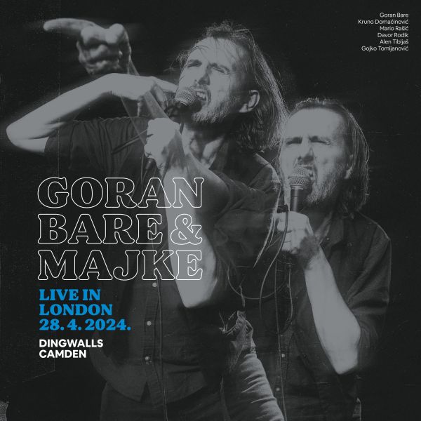 BARE GORAN & MAJKE – LIVE IN LONDON   CDBRD