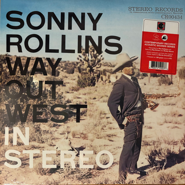 ROLLINS SONNY  – WAY OUT WEST LP