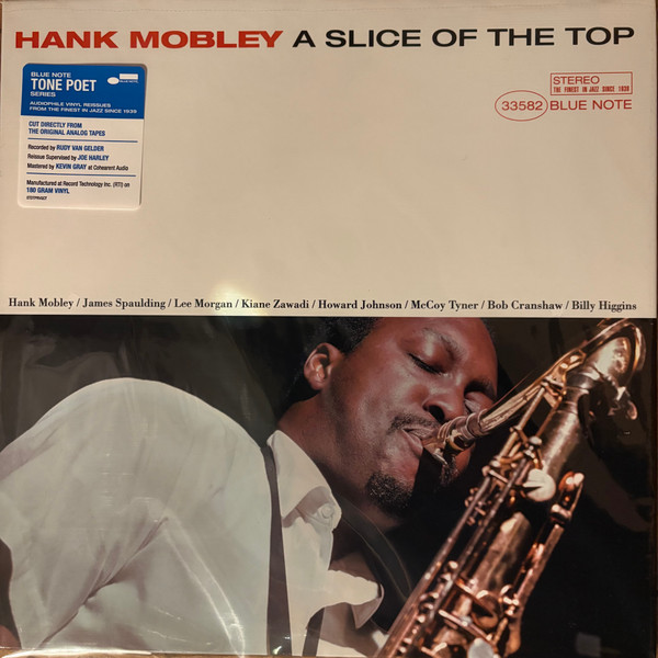 MOBLEY HANK – A SLICE OF THE TOP LP