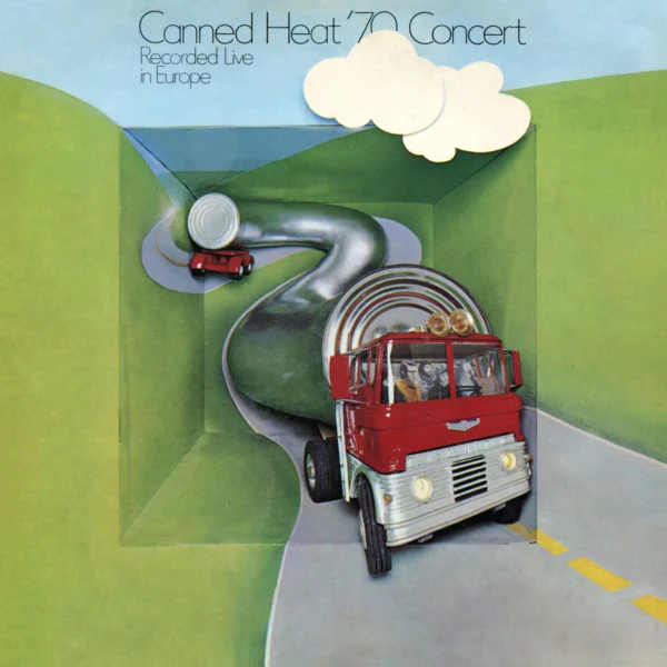 CANNED HEAT – ’70 CONCERT : LIVE IN EUROPLE LP