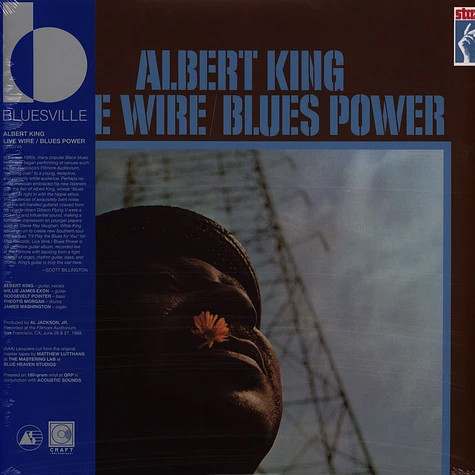 KING ALBERT – LIVE WIRE/BLUES POWER craft recordings LP