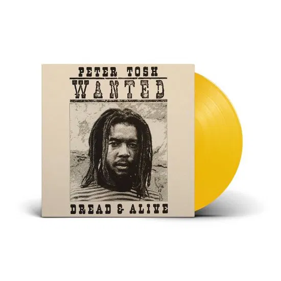 TOSH PETER – WANTED DREAD & ALIVE yellow vinyl LP