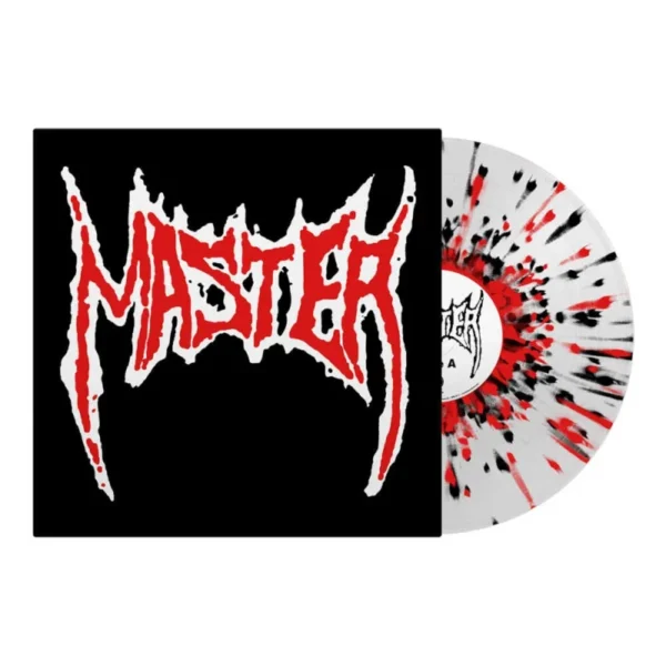 MASTER – MASTER clear red black splatter vinyl LP