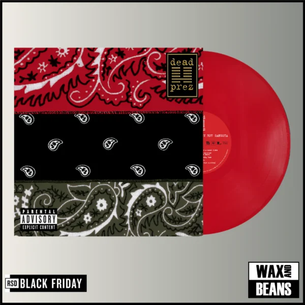 DEAD PREZ – REVOLUTIONARY BUT GANGSTA RSD black friday 2024red vinyl  LP