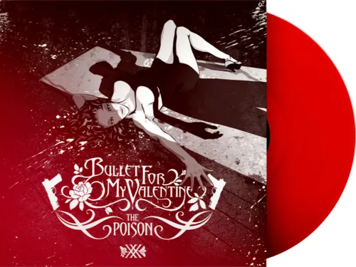 BULLET FOR MY VALENTINE – POISON 20th anniversary red vinyl LP