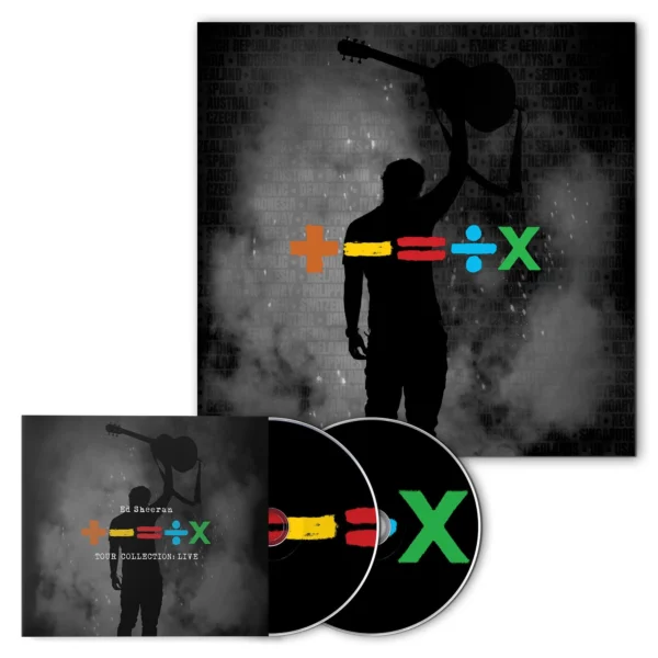 SHEERAN ED – +-=/X TOUR COLLECTION LIVE CD2 (inc. small poster + printed sign.)