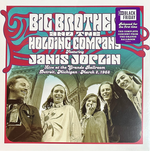 BIG BROTHER & THE HOLDING COMPANY – FEATURING JANIS JOPLIN RSD black friday LP