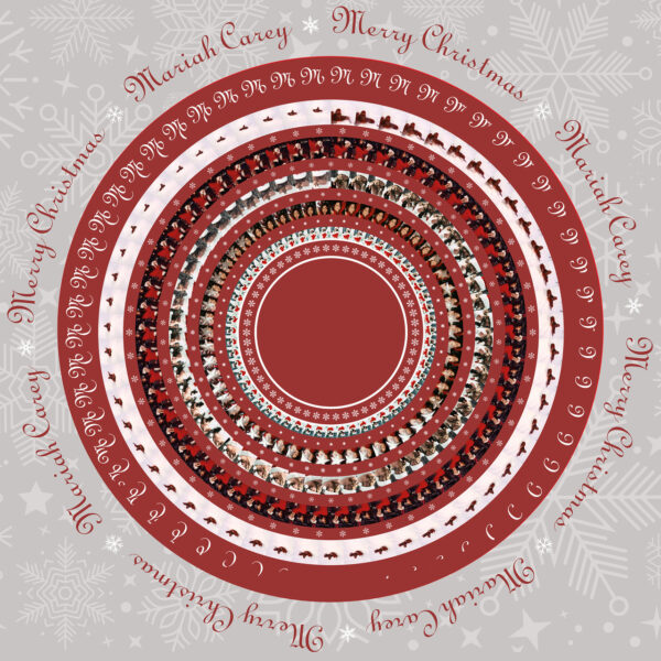 CAREY MARIAH – MERRY CHRISTMAS exclusive zoetrope vinyl   LP