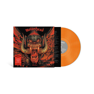 MOTORHEAD – SACRIFICE transparent orange vinyl LP