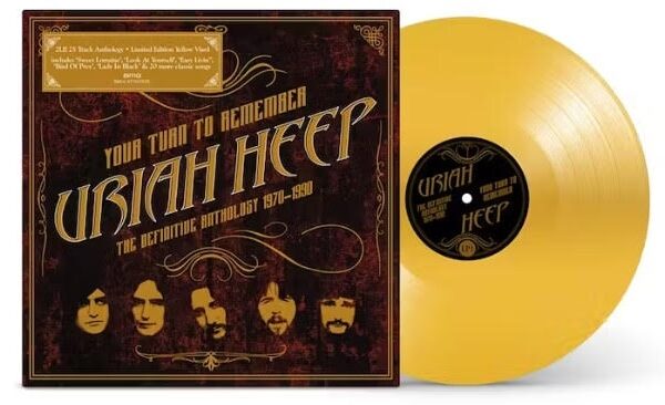 URIAH HEEP – DEFINITIVE yellow   LP