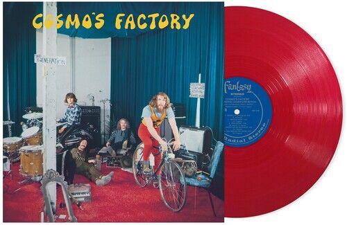 CREEDENCE CLEARWATER REVIVAL – COSMO’S FACTORY opaque red vinyl LP