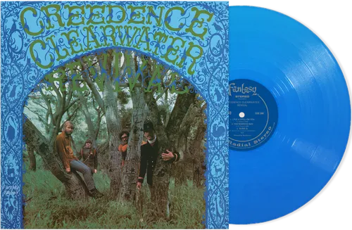 CREEDENCE CLEARWATER REVIVAL – CREEDENCE CLEARWATER REVIVAL sky blue vinyl LP