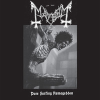 MAYHEM – PURE FUCKING ARMAGEDON demo LP