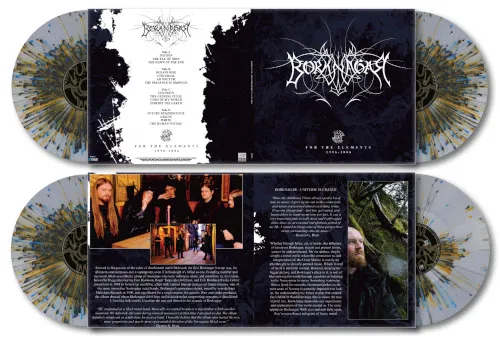 BORKNAGAR – FOR THE ELEMENTS 1996-2026 ltd clear splatter vinyl LP2