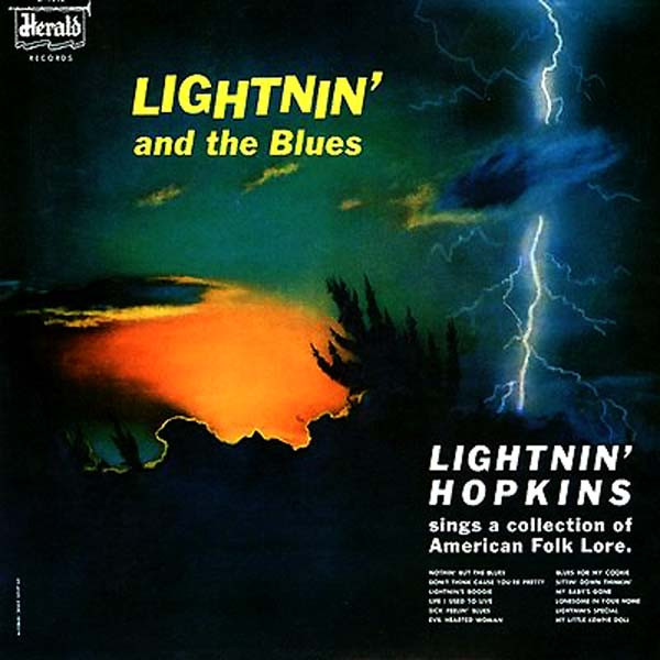 LIGHTNIN’ HOPKINS – LIGHTNIN’ AND THE BLUES LP