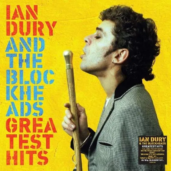 DURY IAN AND THE BLOCKHEADS – GREATEST HITS colored vinyl LP