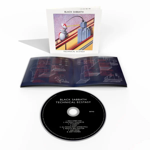 BLACK SABBATH – TECHNICAL ECSTASY reissue CD