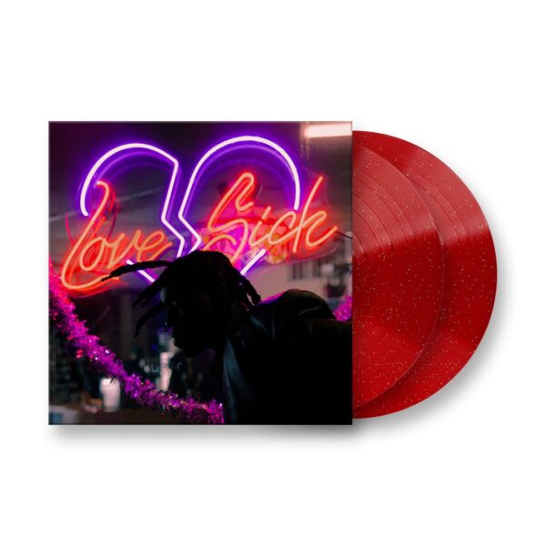 TOLIVER DON – LOVE SICK translucent red glitter vinyl LP