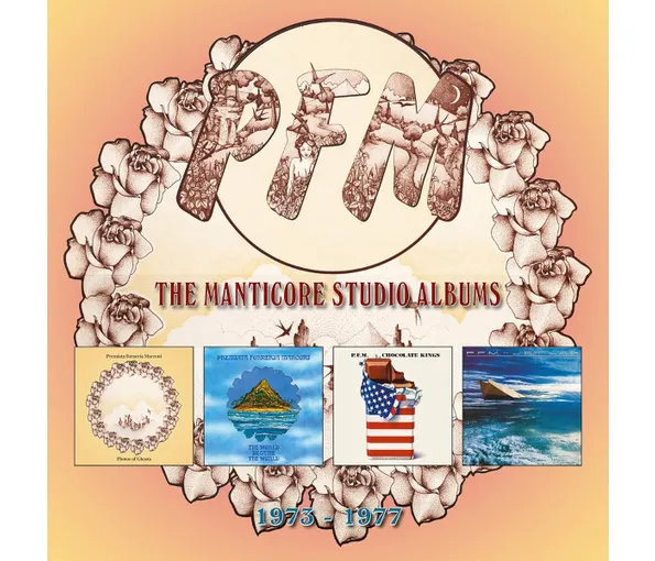 PFM – MANTICORE STUDIO ALBUMS CD4